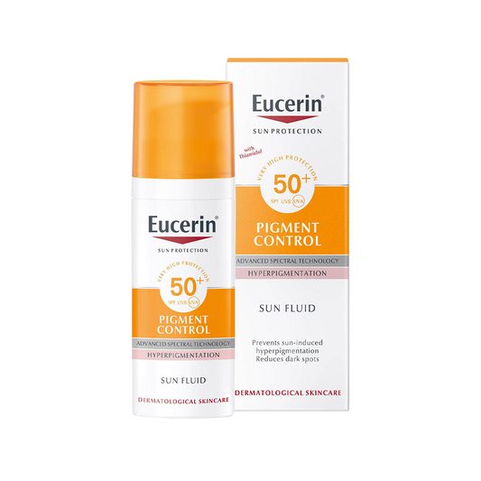 Eucerin, Eucerin - Sun Face Pigment Control SPF50+, hiperpigmentim, Krem dielli, krem spf, mbrojtes spf, njolla nga dielli, shenja nga dielli, SPF, SPF50  SPF  krem dielli  krem, SPF50+, Sun 