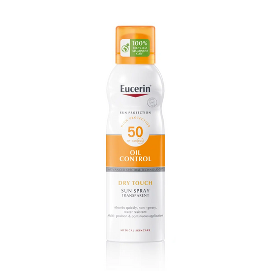Eucerin, Eucerin - Sun Protection Oil Control Transparent Mist Spray SPF50, krem dielli, spf, spf mbrojtes, spp 50, spray dielli, spray mbrojtes spf FANTASTIC LOOK Albania Tirana